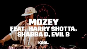 Mozey is joined by MC’s Harry Shotta, Shabba D & Evil B for the Kool launch day | April | Kool FM