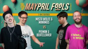 MISTA WOLFE & MINAMUS vs PIEMAN & BEATCLEAVER | Don’t Flop Beatbox Battle