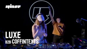 All the way from Miami, Coffintexts b2b our very own LUXE | Oct 23 | Rinse FM