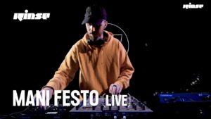 Mani Festo with a special live set & his signature style | Nov 23 | Rinse FM