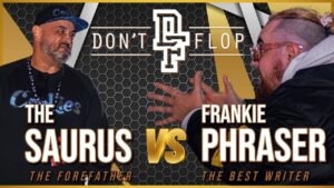 THE SAURUS 🇺🇸 Vs FRANKIE PHRASER 🇬🇧 | Don’t Flop Rap Battle