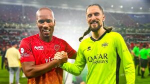 Didier Drogba Destroys Me in Doha | Chunkz vs. AboFlah | Match For Hope Vlogg + Highlights