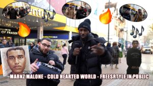 Marnz Malone – Cold Hearted World  Public Freestyle!