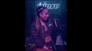 Ella Knight getting #groovy at her Phonox set #rinsefm #rinse #uk #dancemusic #housemusic #dj #house